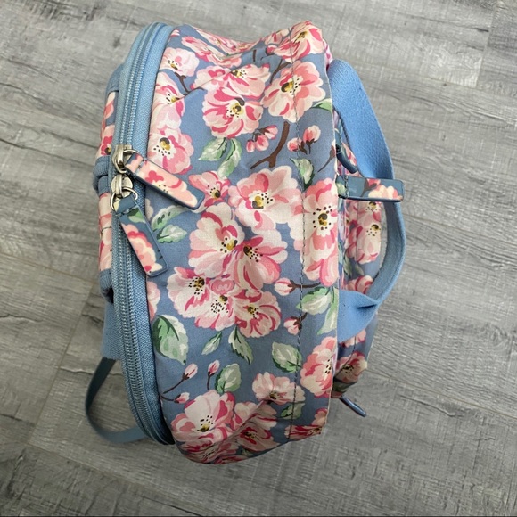 Cath Kidston Waxed Cotton Floral Laptop Backpack - Picture 5 of 13